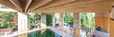 The area is known as the garfagnana in the province of lucca. Sports Centre Cents Luxembourg Roof Structure Metsa Wood