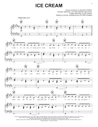Maybe you would like to learn more about one of these? Blackpink Ice Cream With Selena Gomez Sheet Music Notes Chords Download Printable Pdf 467889 Score
