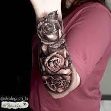 Pin De Tereza Cizova En Veci Na Sebe Tatuajes De Rosas Manga De Rosas Tatuajes