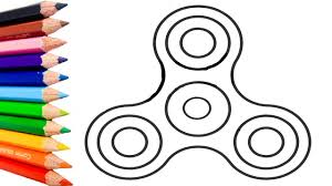 We made a diy fidget spinner out of cardboard, coins and beads. Fidget Spinner Coloring Pages Learn Colors For Kids With Fidget Spinner Easy Youtube