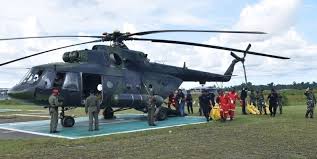 Heli bell itu masih kategori heli baru pengadaan 2012 dari amerika serikat. Semua Senjata Heli M 17 Yang Jatuh Di Papua Hilang Rakyat Aceh