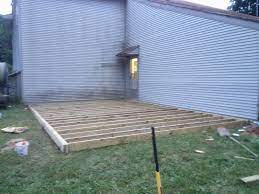 From Dirt To Deck How To Build A Ground Level Deck Ground Level Deck Building A Deck Ground Level Deck Plans