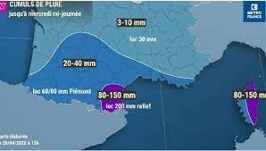 Meteo marine argeles leucate par meteo france bulletins speciaux bms vent etat de la mer et temps sensible. Meteo Tous Les Fleuves Des Pyrenees Orientales Places En Vigilance Jaune De Nombreux Passages A Gue Fermes