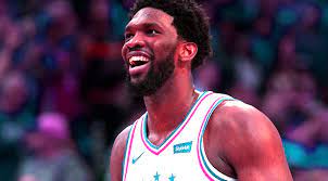 #joel embiid #ben simmons #philadelphia 76ers #sixers #nba #ben set him up for the joke and still couldn't stop himself from laughing jidshfihs #i love them so much their relationship has gotten so. Joel Embiid Looks For A Reason To Smile As The Sixers Face Elimination