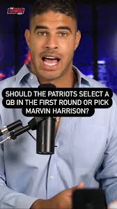 Should the Patriots select a QB in the first round? 🏈 #nfl #patriots  #nfldraft