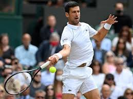 Novak djokovic is wary of red hot matteo berrettini with history on the line for both players in the wimbledon men's final on sunday. S062syzsdrelpm