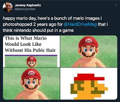 A gamer holiday that is celebrated on march 10th because of the way it appears when it is written as mar.10, mar,10 mar/10. Nintendo Fans Say The New Mario Games Are Too Little Too Late Funny Gallery
