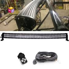 40 Inch Curved Led Light Bar Combo Kit Fit Yamaha Rhino Viking Honda Pioneer 700 Mac Curved Led Light Bar Bar Lighting Led Lights