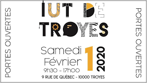 Notre Journee Portes Ouvertes Le Samedi 1er Fevrier 2020 Iut De Troyes