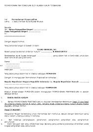 Contoh surat lamaran kerja di bank bca. Doc Permohonan Pra Peradilan Oleh Kuasa Hukum Tersangka Maryo Rozi Academia Edu
