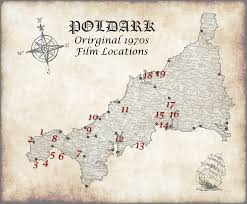 115 meters / 377.3 feet Poldark Original Series Map Cornwall Guide