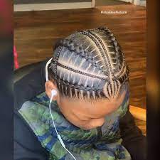 Full Head Braidstyle 4 Boys Video Braids For Boys Mens Braids Hairstyles Mens Braids