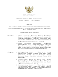 Ujian penyaringan calon perangkat desa dilaksanakan secara tertulis dan uji kemampuan/praktek; Contoh Sk Perangkat Desa 2018 Masnurul