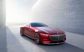 Sport, racing and muscle cars and bikes images and wallpapers. Hd Wallpaper Vision Mercedes Maybach 6 4k 8k Car Mercedes Benz Red Car Wallpaper Flare