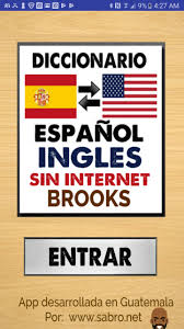 Diccionario Espanol Ingles Sin Internet Brooks For Android Apk Download
