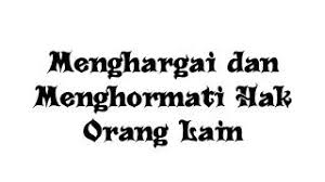 Bahkan mungkin orang sering memaksakan orang lain melakukan apa yang kita mau. Tugas Pancasila Menghargai Dan Menghormati Hak Orang Lain Youtube