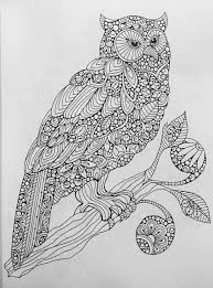 Owl mandala coloring pages animals. Amazon Com Creative Coloring Birds Art Activity Pages To Relax And Enjoy 9781497200036 Va Animal Coloring Pages Coloring Pages Animals Owl Coloring Pages