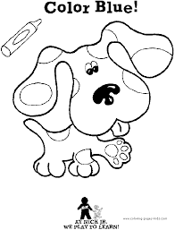 Does your child like the nick jr characters from the animated film nick jr? Blue S Clues Color Page Cool Cartoon Coloring Pages For Kids