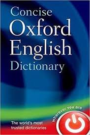 Concise Oxford English Dictionary Wikipedia Google translate appears to detect it as a spanish word, but that's most likely because of the ñ characters. concise oxford english dictionary