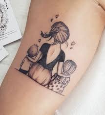 Maman Au Milieu De Ses Enfants Lord Tattoo Elegir El Disento Signifiant Us Tatuaje Absolutely No In 2020 Mom Tattoo Designs Tattoos For Daughters Mother Tattoos