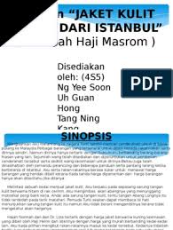 Selain itu, kulit kijang dikatakan juga. Sinopsis Jaket Kulit Kijang Zixioni