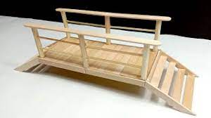 Cara membuat kerajinan dari stik es krim jembatan. Miniatur Jembatan Dari Stik Es Krim Youtube