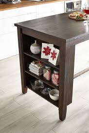 Astoria Counter Height Dining Table With Open Shelving Counter Height Dining Table Open Shelving Dining Table