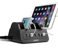 This docking station has an adaptive smart chip that detects and delivers optimal charging current for connected devices. Usb Charging Station A Thrifty Mom Recipes Crafts Diy And More