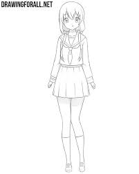 Mapping a cute easy anime face in real time (how to). How To Draw An Anime Girl