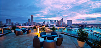 Lighthouse Rooftop Fullerton Hotel Singapore