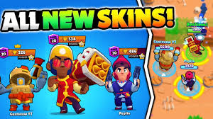 All skins with animation in brawl stars thanks for watching. All New Darryl Colt Brock Lunar Skin Gameplay In Brawl Stars All New Skins Team Youtube