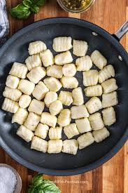 This Homemade Gnocchi Recipe Is Quick Easy To Prepare Toss With Pesto Bake In A Creamy Casse In 2020 Gnocchi Recipes Homemade Gnocchi Recipes Potato Gnocchi Recipe