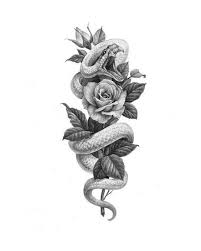 Baby snake the baby snake tattoo is for people that want a snake design, but don't necessarily want one with an edgy or serious aesthetic. 36 Best Snake And Flower Tattoo Designs Meanings Petpress