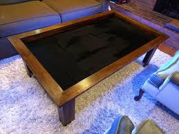 The simplest of coffee tables; My Finished Gaming Coffee Table Album On Imgur