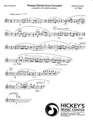 Nessun dorma!, tu pure, o, principessa, nella tua fredda stanza, guardi le stelle, che tremano nessun dorma. Puccini Giacomo Elkjer Nessun Dorma From Turandot For Trombone Solos W Piano