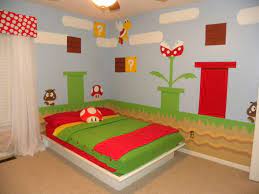 Pin By Romina Cruz On For The Love Of Art Mario Room Cool Kids Bedrooms Super Mario Room