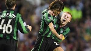 Watch manchester united defeat portuguese team s.l. English Opponents In Europe Manchester United 2006 Celtic Quick News
