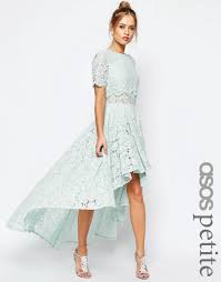 Visualizza altre idee su abiti, abbigliamento, vestiti. Asos Petite Salon Lace Dip Back Prom Midi Dress Shopperboard