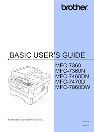 If you haven't installed a windows driver for this scanner, vuescan will automatically install a driver. Brother Mfc 7470d User S Guide Manualzz
