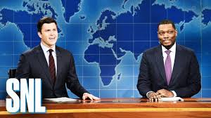 Is michael che from snl married? Weekend Update Colin Jost And Michael Che Switch Jokes Snl Youtube
