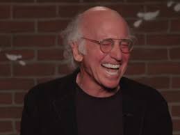 Larry David Can't Stop Laughing While Reading Mean Tweets About Jimmy Kimmel