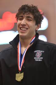 Division II high school boys state swimming championship, February 21, 2020 