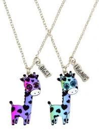 Bff Giraffe Necklaces Bff Necklaces Bff Jewelry Best Friend Jewelry