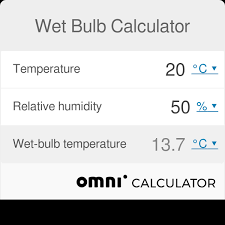 Wet Bulb Calculator Omni