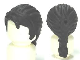 Bricklink Part 11605 Lego Mini Doll Hair Friends Long With Ponytail French Braided Mini Doll H French Braid Ponytail French Braid Amazing Lego Creations