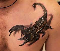 Black scorpion tattoo nice scorpion tattoo design on chest scorpion zodiac sign tattoos on man chest 180 Tribal Scorpion Tattoos For Men 2021 3d Traditional Designs