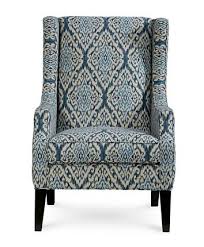 Martha Stewart Collection Saybridge Printed Fabric Accent Wing Chair Reviews Chairs Furniture Macy S Wing Chair Pattern Accent Chair Chair