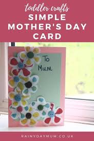 Below we have more great and easy diy mother's day gifts and ideas from fellow bloggers! Easy Stamped Flower Mother S Day Card For Toddlers To Make