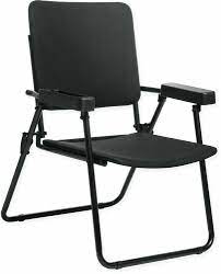 homedics folding chair for massage cushions in black unbranded