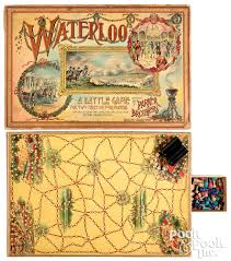 A disorderly crowd of people; Parker Bros Waterloo A Battle Game Ca 1895 Sold At Auction On 23rd April Bidsquare